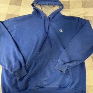 Champion Men's Blue Hoodie